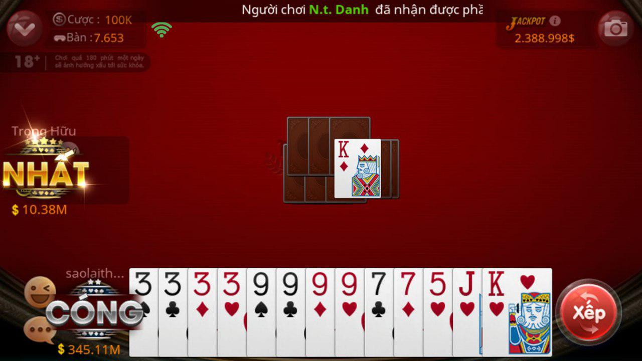 Những mẹo hay để giành chiến thắng trong game bài tiến lên miền nam