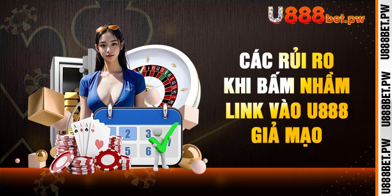 Thông tin bị tiết lộ do bấm vào link giả mạo U888